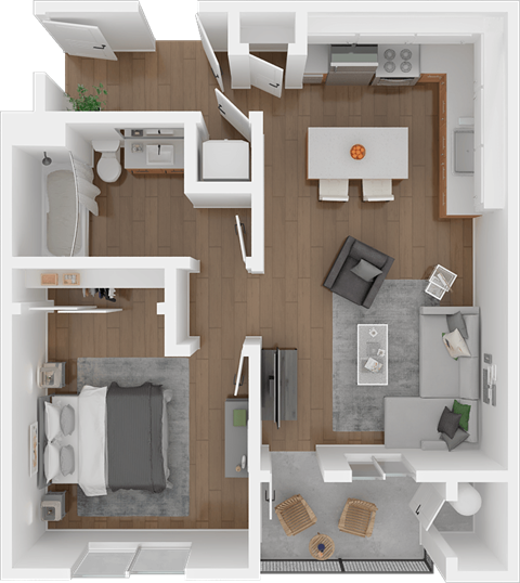 Zephyr Phase II Floor Plan at 38° NORTH, California, 95404